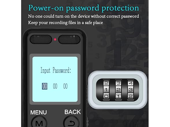Aiworth 136GB Digital Voice Recorder