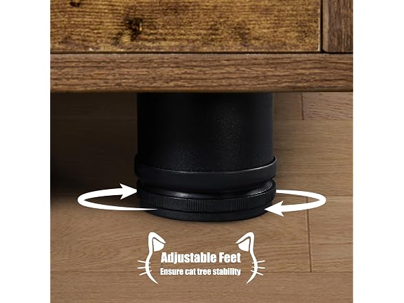 Yaheetech Litter Box Enclosure with Cat Tree,