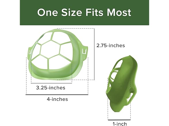 BulbHead Cool Turtle Mask 6pk