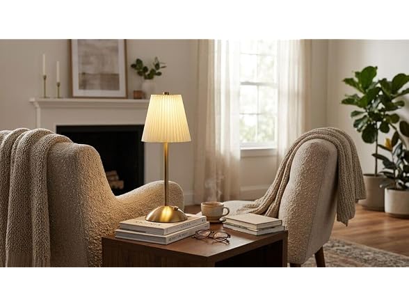 Mikasa 13.4 Inch Metal Shade Electric Candle Base