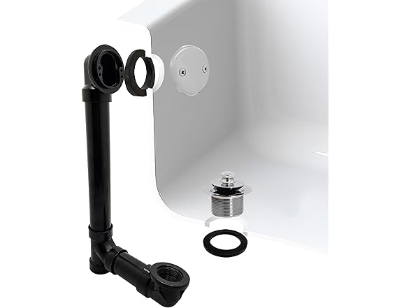 Westbrass Pull & Drain Sch. 40 ABS Bath Waste