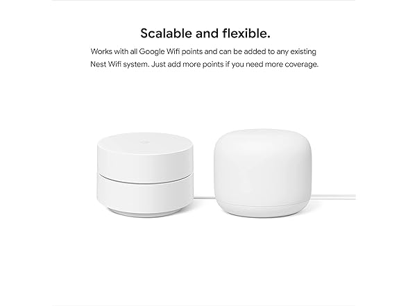 Nest WiFi Router and 2 Points