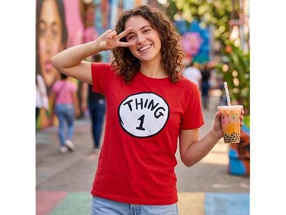 Dr Seuss Thing 1 and Thing 2 T-Shirts
