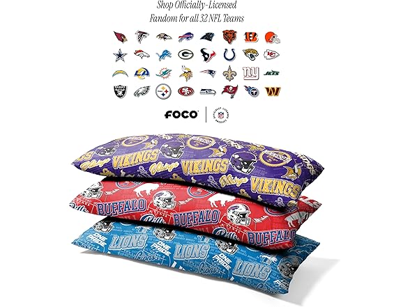 MINNESOTA VIKINGS Printed Plush Body Pillow