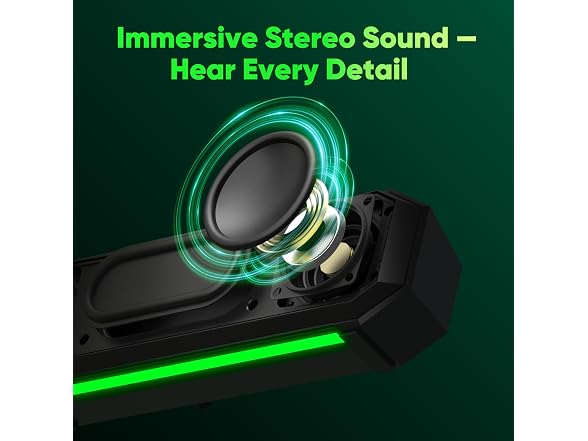 INGA Computer Speakers w/ Detachable Mic