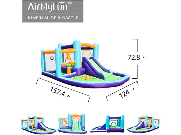 AirMyFun Inflatable Bounce House