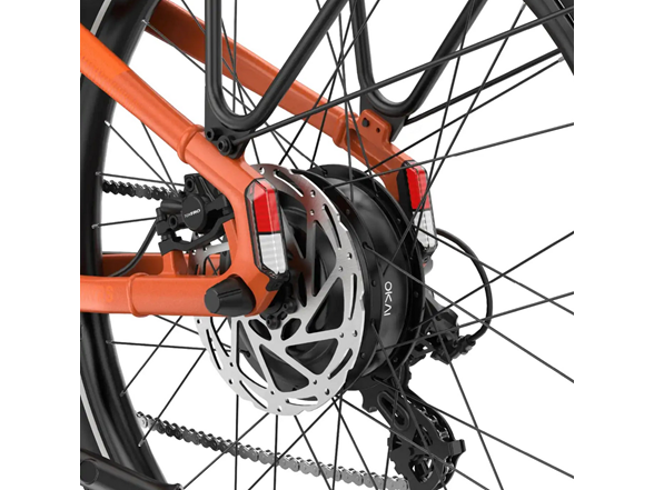 OKAI TraVRS EB80 eBike (Black) - Gallery 7