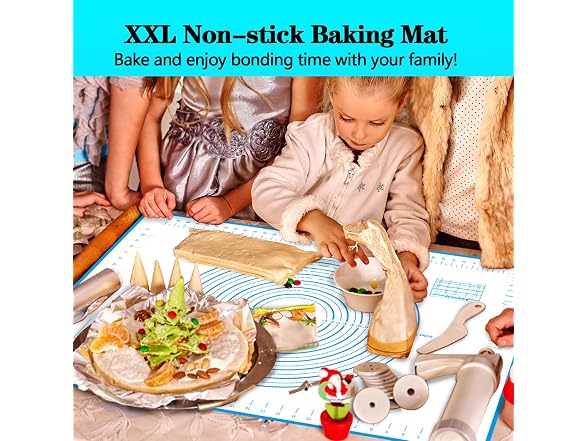 UBeesize Oversize Silicone Baking Mat