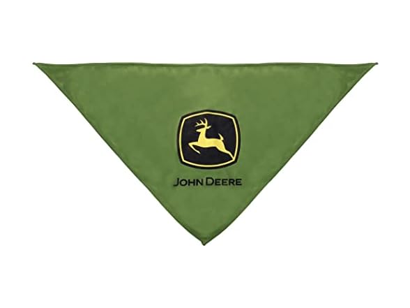 Pets First John Deere TIE Bandana for Dogs & Cats