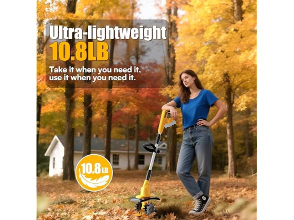 DEVTBLUN Tiller Cultivator Yellow