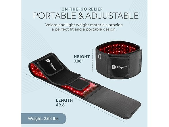 Lifepro Red Light Therapy Belt -