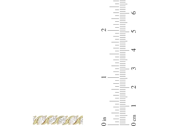 Amazon Essentials Cubic Zirconia Wave Necklace