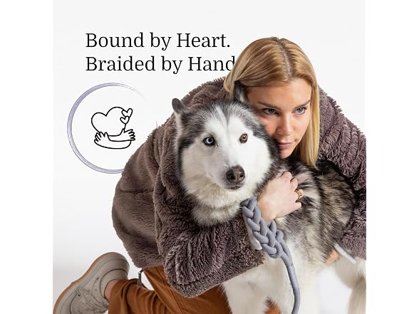 Fei & Eve Hand-Braided Dog Leash