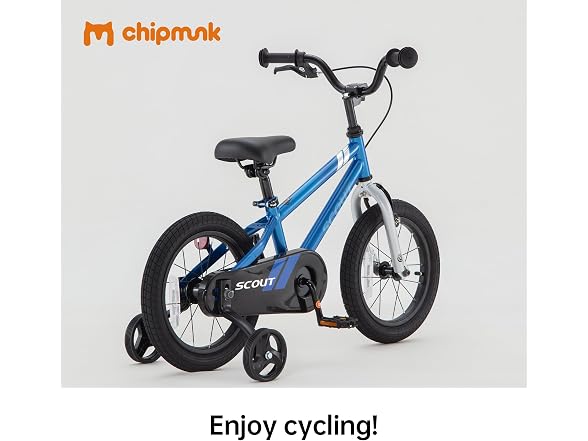 Chipmunk Kids Bike Scout Blue