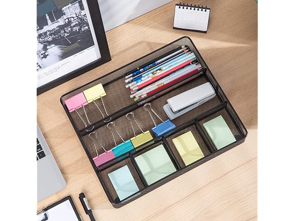 Amazon Basics Amazon Basics Metal Mesh Desk Organizer