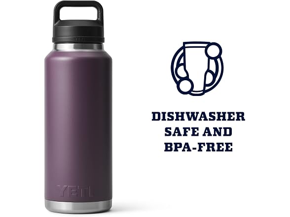 YETI Rambler 46oz Bottle, Nordic Purple