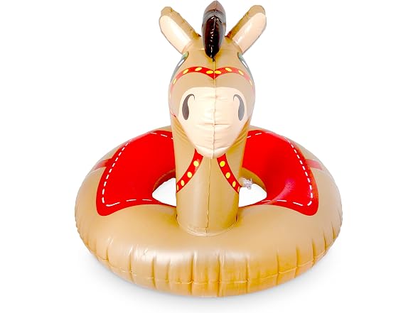 Playtek 36 inch Pool Float, Large Horse Swim Tube