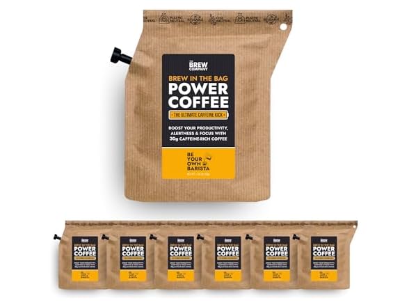Extra Strong Highly Caffeinated Ground Coffee
