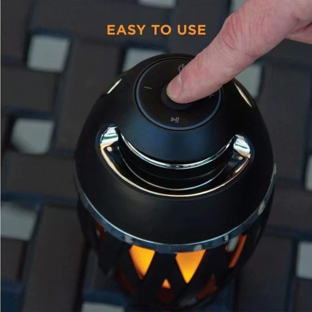 Hakol 2-Pack Tiki LED Flame Bluetooth Speakers - Gallery 18