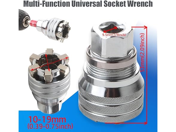 Generic CON-11 Universal Socket Wrench