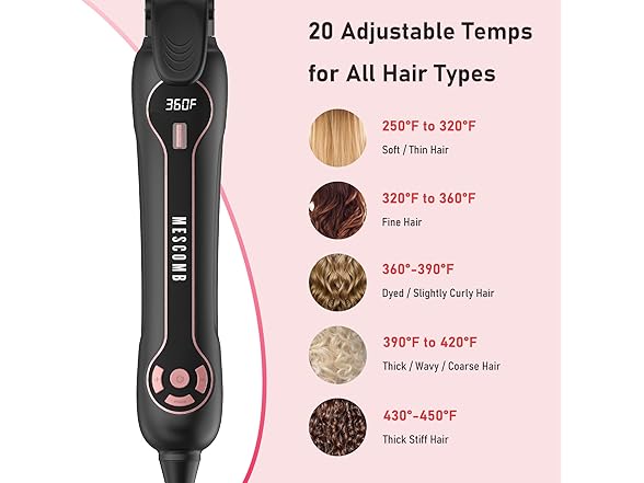 Rotating Curling Iron 1 Inch 