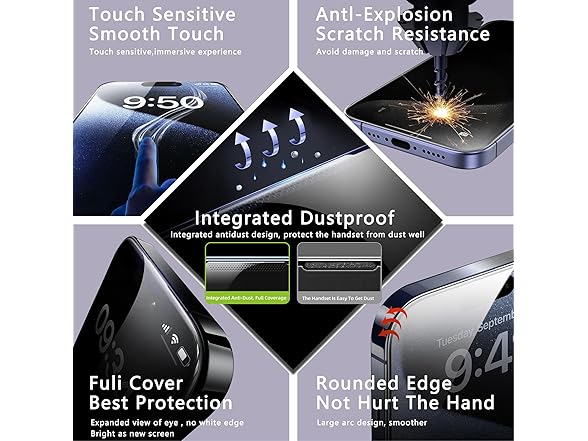 CHISHA 2-Pack Screen Protector