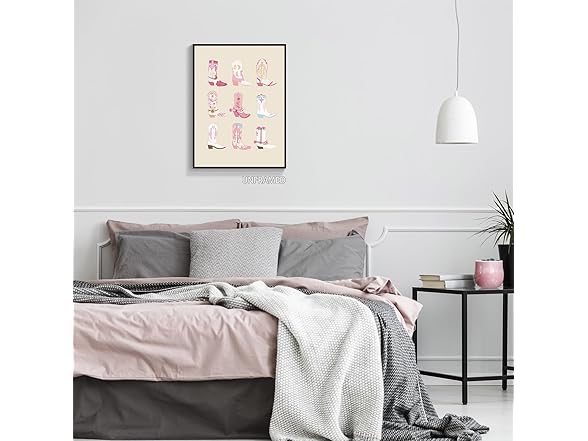 mifyuibytr Preppy Cowgirl Boots Print