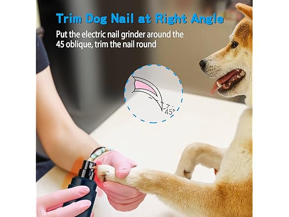 Casfuy B07W85ZPL1 dog nail grinder