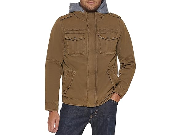 Levis Mens Military Jacket