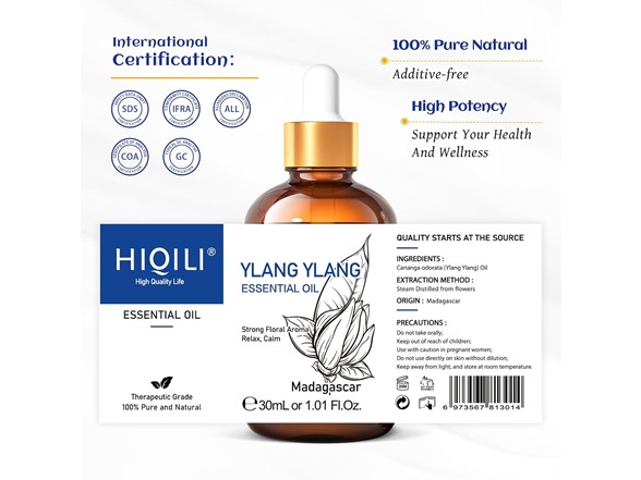 100% Pure Essential Oil 1oz Pack of 2