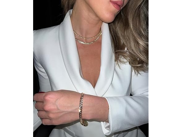 Endlessly 14K Choker Necklace 14" - 16"