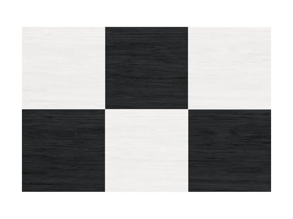 FloorPops x Chris Loves Julia 12-in by 12-in Lawrence Black