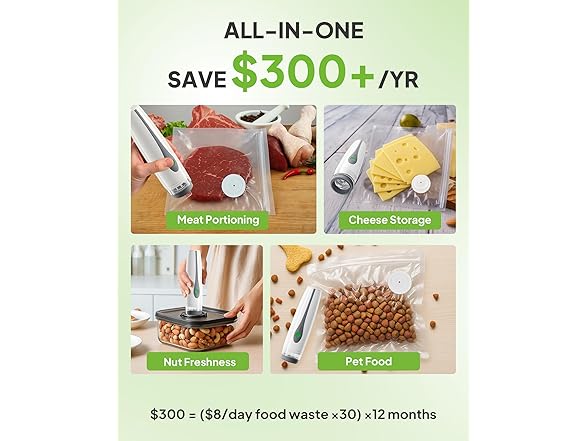 TUITUITA Compact Vacuum Sealer