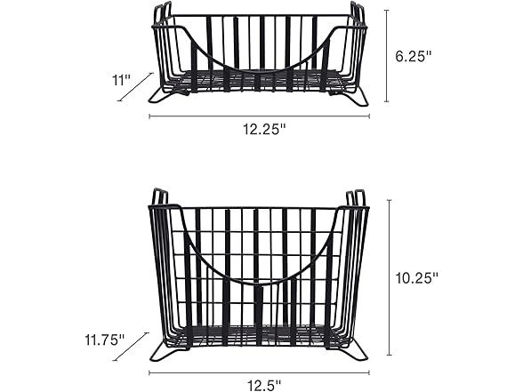 Gourmet Basics by Mikasa Stacking Baskets