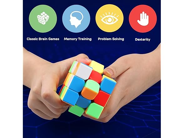 STEAM Life 8 Pack Speed Cube Set