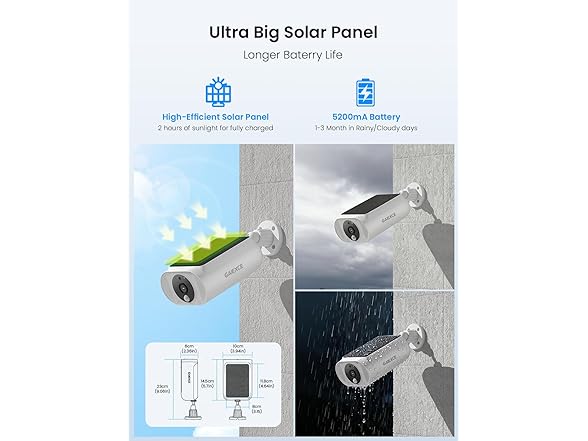 GAIEXCE 4 Cam Security Kit | Expandable