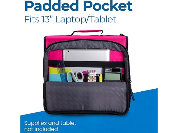 Case-it School Zipper Binder, 2-Inch