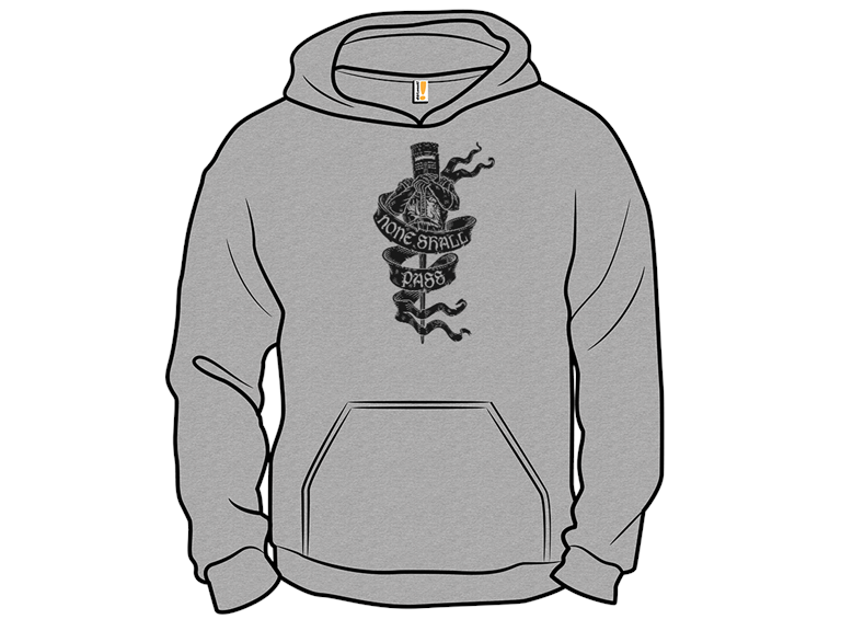 None Shall Pass Tattoo