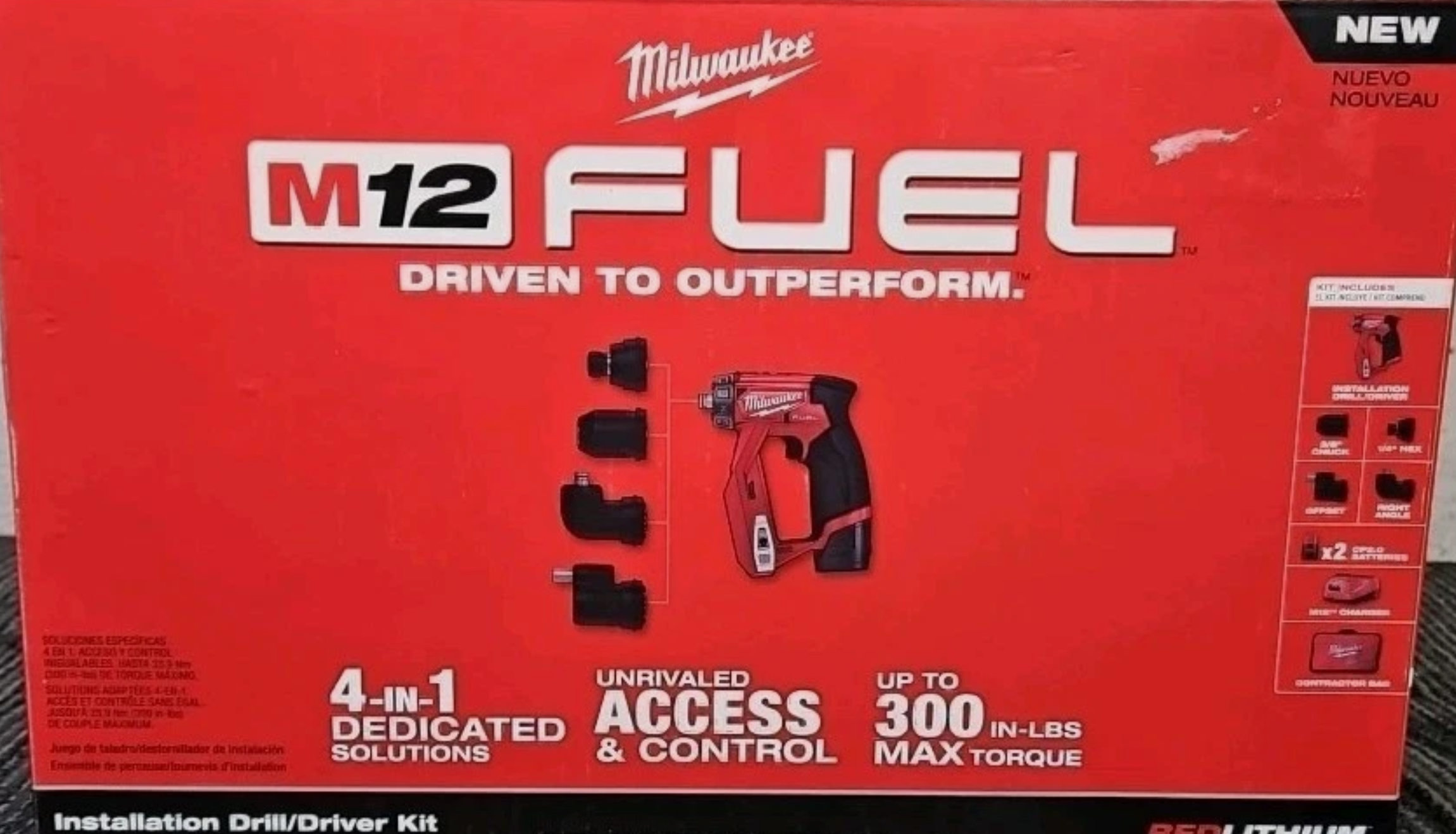 Milwaukee 2505-20 M12 Fuel Installation Drill - Gallery 2