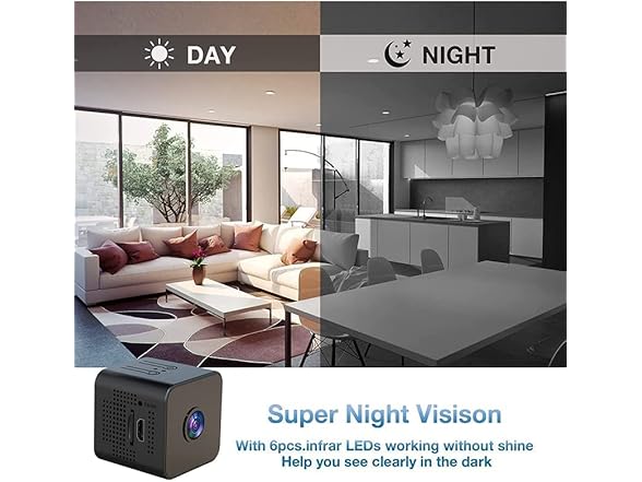 GDENZL Mini Spy Camera 1080P