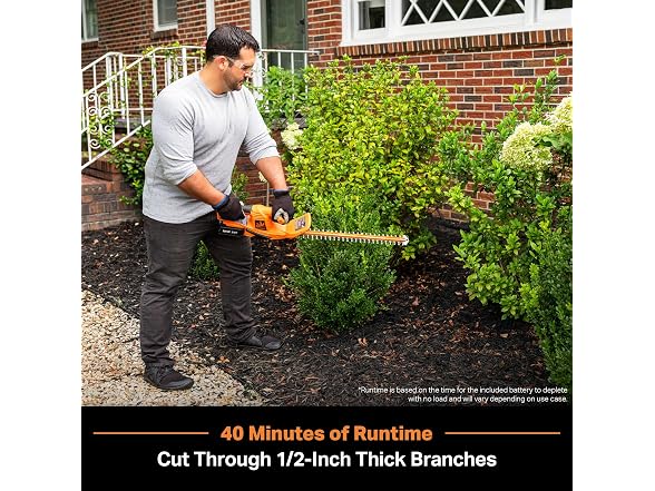 LawnMaster CLHT2422 Cordless Hedge Trimmer