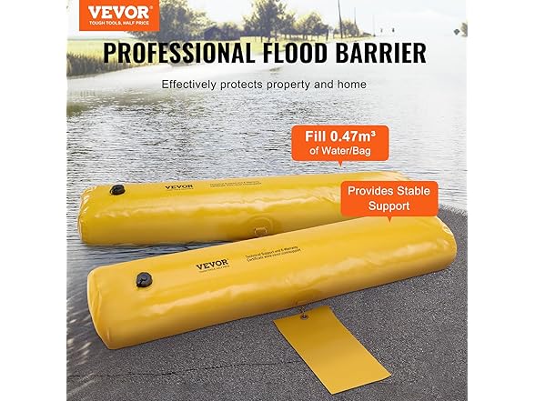 VEVOR Flood Barriers 4 Pack