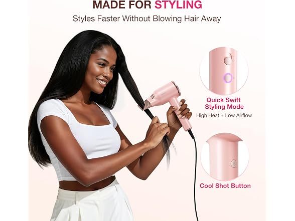 Hair Dryer, 110,000 RPM High-Speed