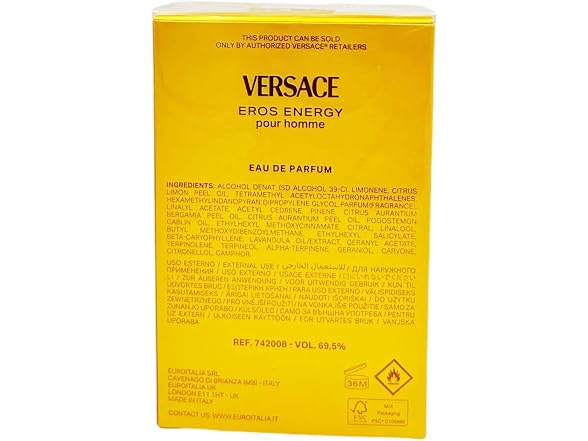 Energy Eau de Parfum, 3.4 oz