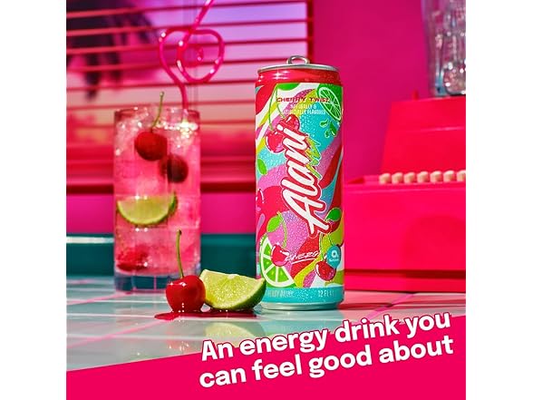 Alani Nu CHERRY TWIST Ice Sugar Free, 24 Count