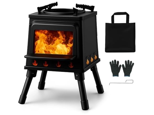 Wood Camping Burning Stove