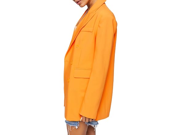 Forever 21 (S) Notched Double-Breasted Blazer