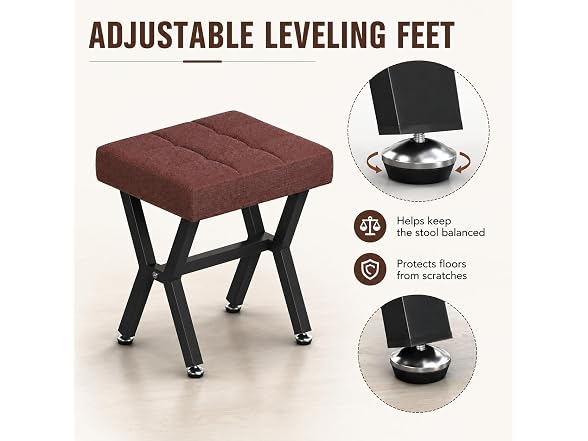 Small Footrest Ottoman -12"