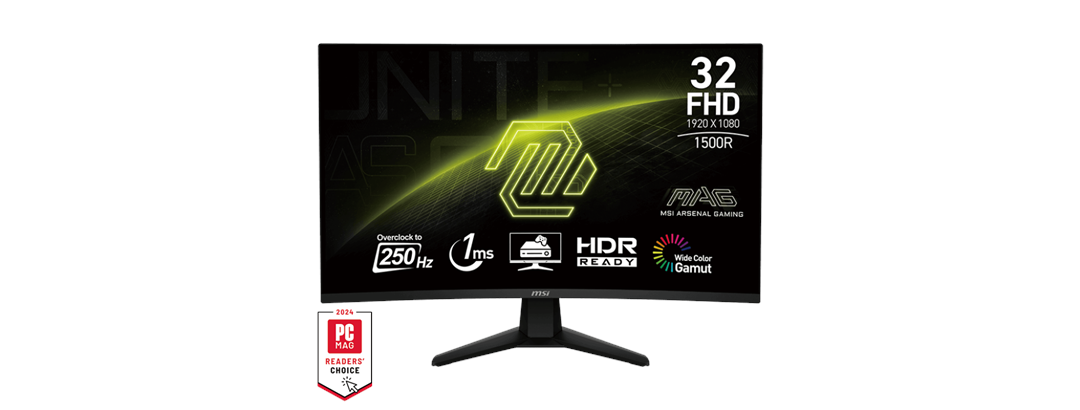 MSI 32" Curved FHD Gaming Monitor | MAG 32C6X - Gallery 2