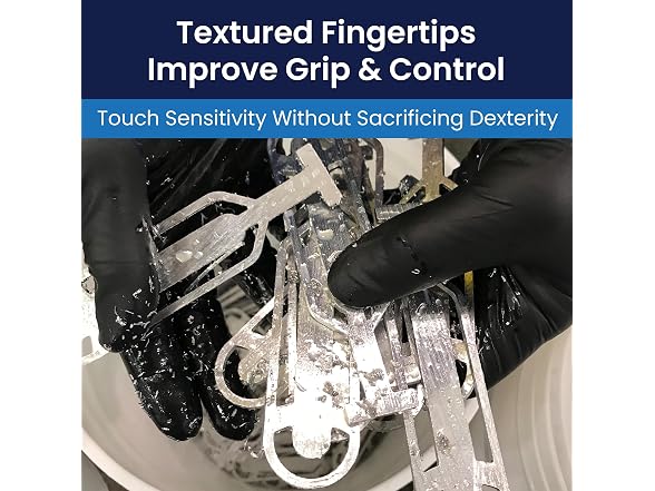 Adenna Dark Light Bulk Disposable Nitrile Gloves